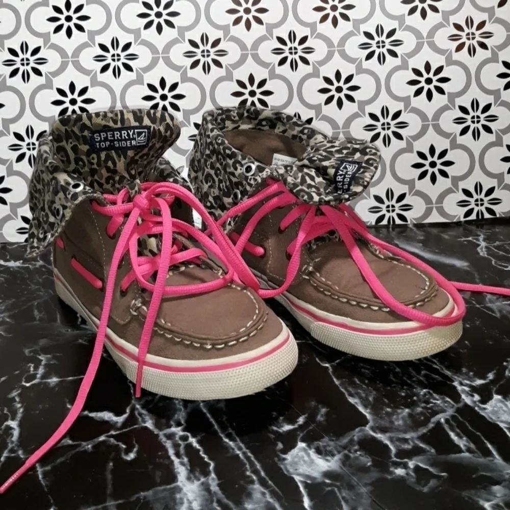 Sperry Top Sider Bahama High Top Truffle 2.5